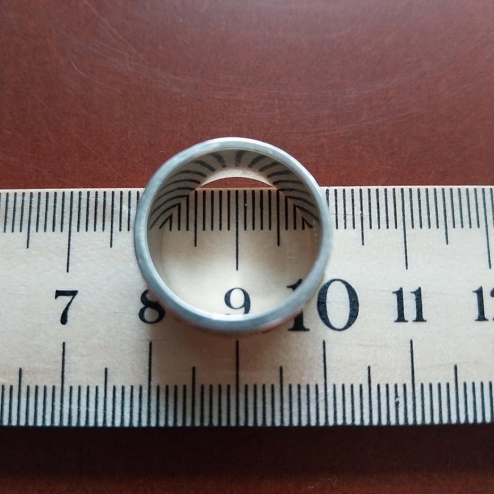 Sterling Silver Enamel Ring - Picture 11 of 15